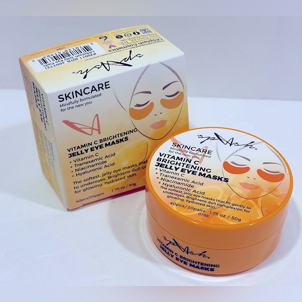 LaSplash Cosmetics Vitamin C, Brightening Jelly Eye Mask - 40 Pcs/ 20 Pairs